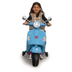 Ride-on Vespa GTS 125 blu 12V