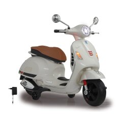 Ride-on Vespa GTS 125 bianca 12V