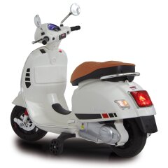 Ride-on Vespa GTS 125 bianca 12V