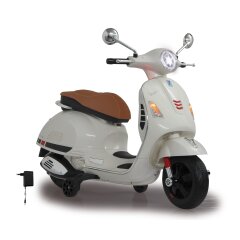 Ride-on Vespa GTS 125 white 12V