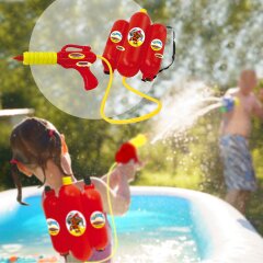 Mc Fizz Pistola ad acqua con zaino serbatoio 2,5L