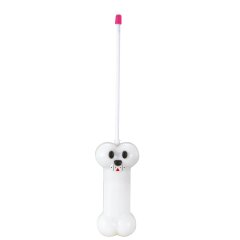 Trixi RC chien en peluche blanc/Rosa 27MHz