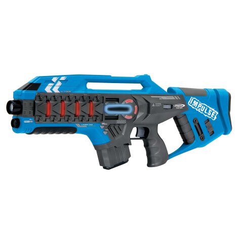 Impulse Laser Gun Rifle Set blau/grn