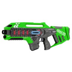 Impulse Laser Gun Rifle Set azul/verde