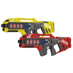 Impulse Laser Gun Rifle Set gelb/rot