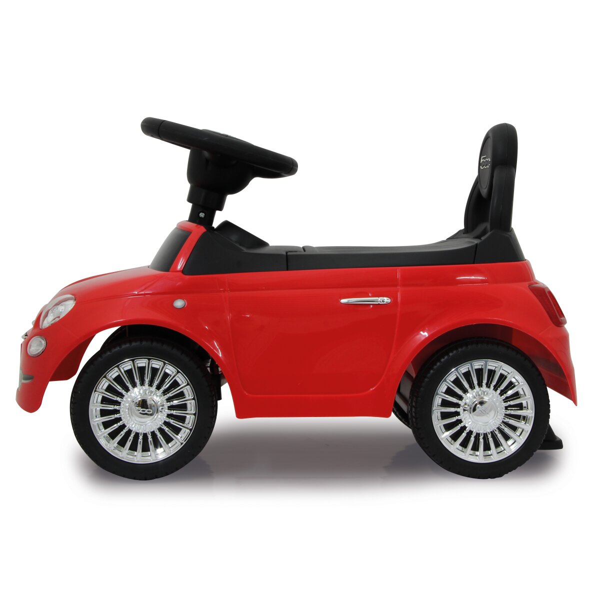 little red push car