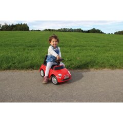 Cavalcabile Fiat 500 rosso 2in1
