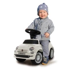 Push-Car Fiat 500 bianco