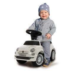 Push Car Fiat 500 white 2in1