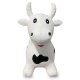 Animal saltarín Vaca HoppyDoo blanco/ negro con bomba