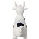 Animal saltarín Vaca HoppyDoo blanco/ negro con bomba