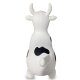 Bouncing Animal  Cow white/black with pump