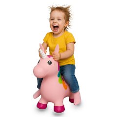 Bouncing Animal Unicorn HoppyDoo multicolour with pump