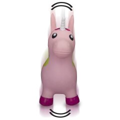 Bouncing Animal Unicorn HoppyDoo multicolour with pump