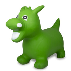 Animal saltarín Dragón HoppyDoo verde con bomba