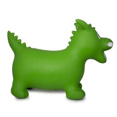Bouncing Animal Dragon HoppyDoo green with pump