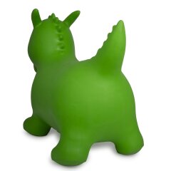 Bouncing Animal Dragon HoppyDoo green with pump