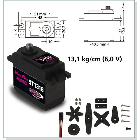 Servo High End 1318 MG