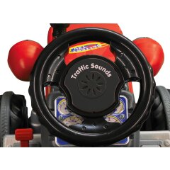 Ride-on tracteur Power Drag rouge 12V