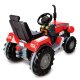 Ride-on tracteur Power Drag rouge 12V