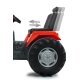 Ride-on tracteur Power Drag rouge 12V