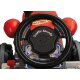 Ride-on Trattore Power Drag rosso 12V