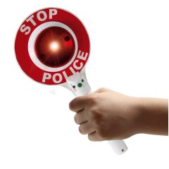 Police Signalling disc with Light