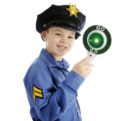 Police Signalling disc with Light