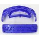 Stossstange Rutscher Mercedes-AMG GL63 vorne + hinten incl.Karoteile blau