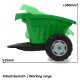 Ride-on Trailer for Tractor St rong Bull green