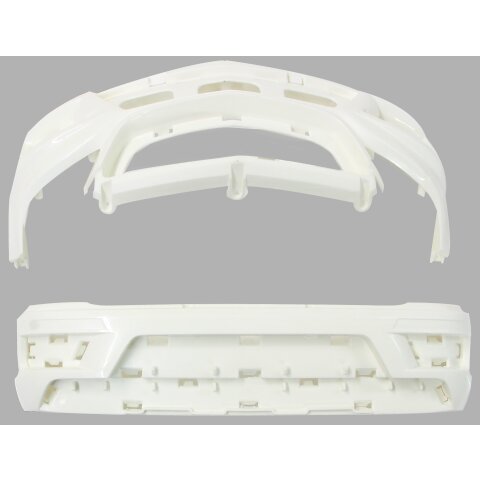 Stossstange Rutscher Mercedes-AMG GL 63 vorne + hinten incl.Karoteile wei