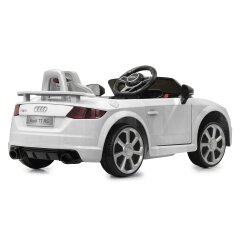 Ride-on Audi TT RS bianco 12V