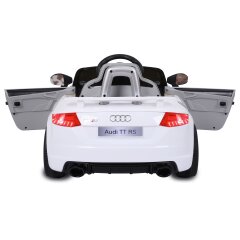 Ride-on Audi TT RS bianco 12V