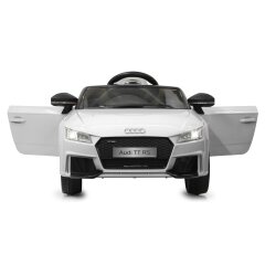 Ride-on Audi TT RS blanc 12V