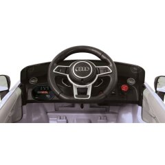 Ride-on Audi TT RS blanc 12V