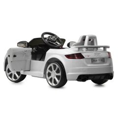 Ride-on Audi TT RS blanc 12V