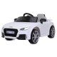 Ride-on Audi TT RS bianco 12V