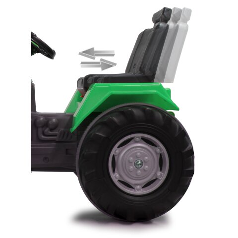 Ride-on Traktor Power Drag grn 12V