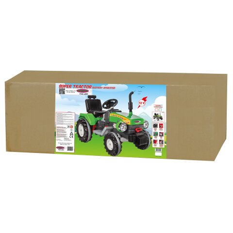 Ride-on Traktor Power Drag grn 12V