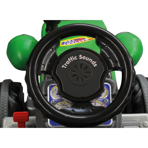 Ride-on Traktor Power Drag grn 12V
