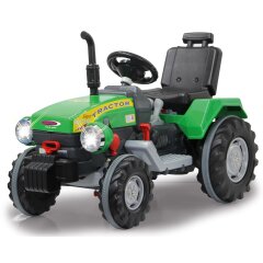 Ride-on tracteur Power Drag vert 12V