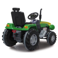 Ride-on tracteur Power Drag vert 12V