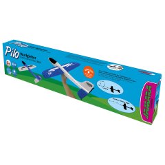 Pilo Foam Hand Launch Glider EPP wing blue fuselage white