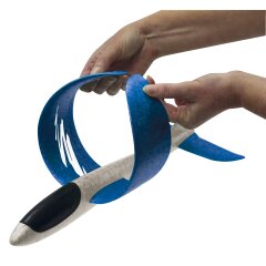 Pilo Foam Hand Launch Glider EPP wing blue fuselage white