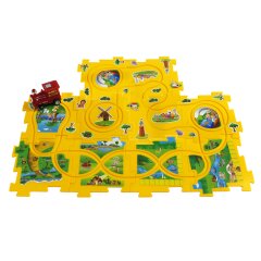 Puzzle Train Dynamic Zoo