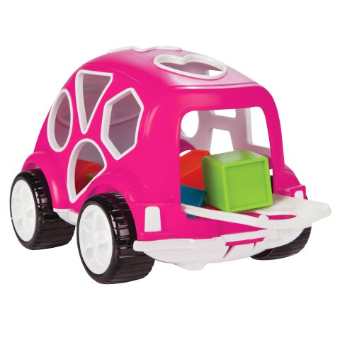 Formauto Lernspiel pink