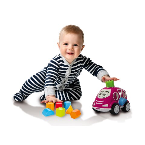 Formauto Lernspiel pink