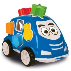 Juego educativo Coche con formas azul