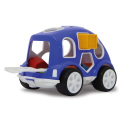 Juego educativo Coche con formas azul