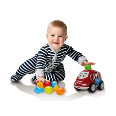 Shape Car Educational Game red